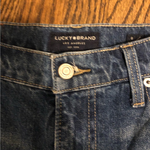 Lucky Brand “Drew” Cropped Mom Jean - Picture 8 of 9